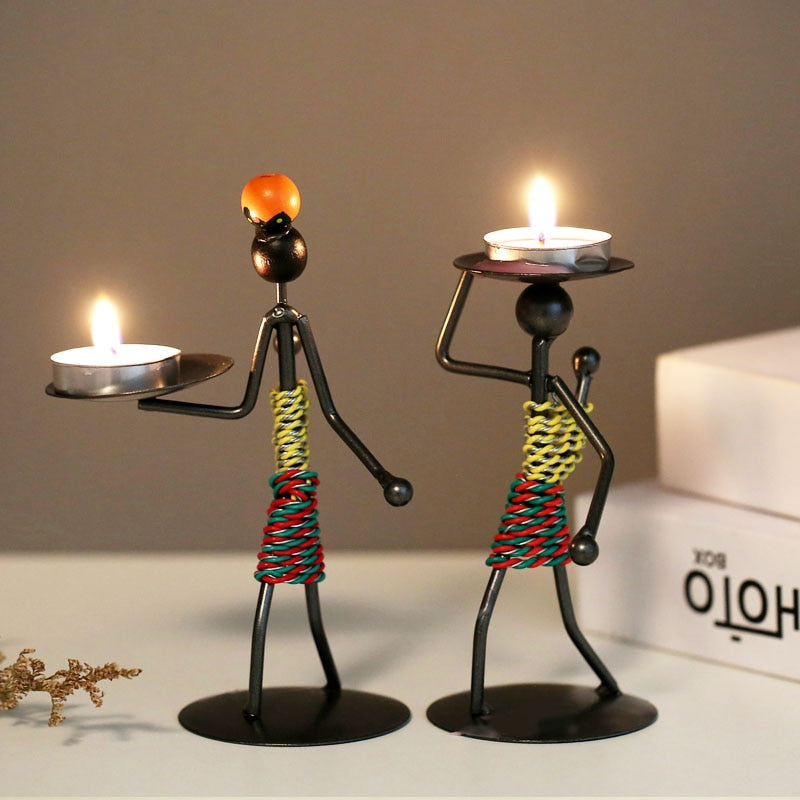 Nordic Metal Candlestick Nordic Metal Candlestick